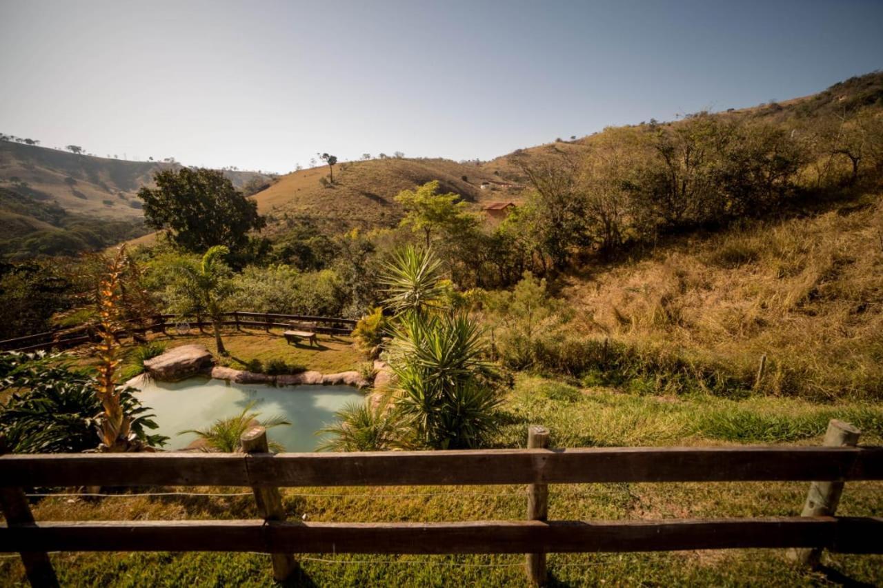 Casa De Campo Com Piscina Cascata Artificial São Lourenço Kültér fotó